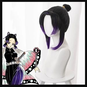 Demon Slayer Shinobu Kochou Wig Cosplay Costume